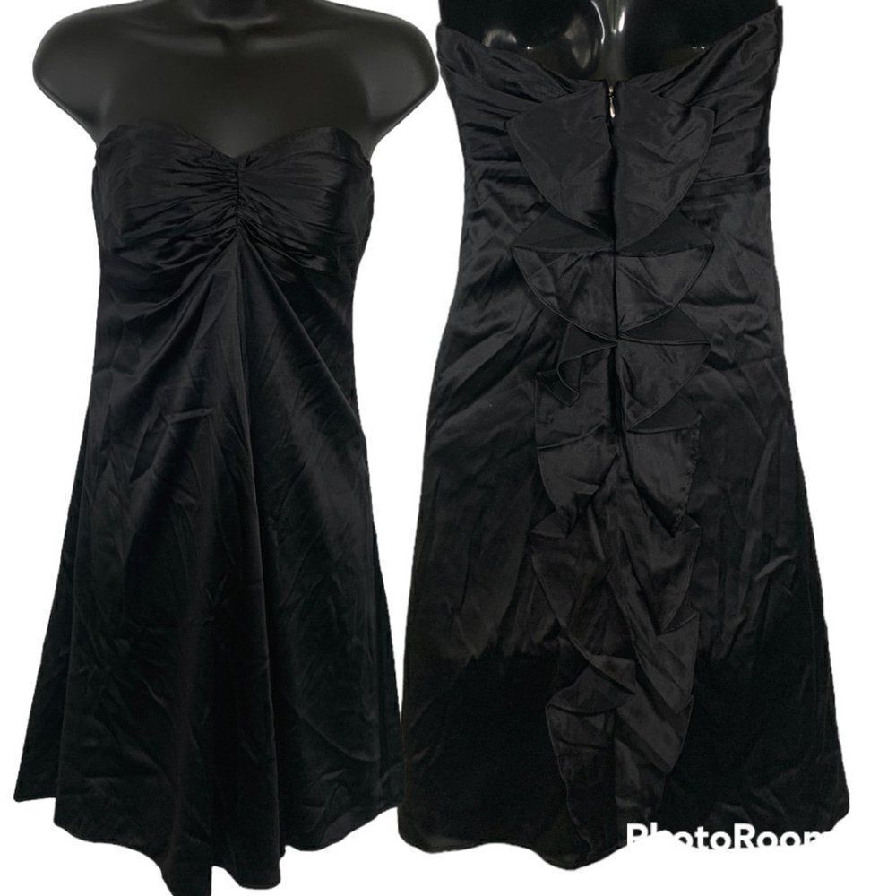 Express Lingerie Style Silk Midi Dress